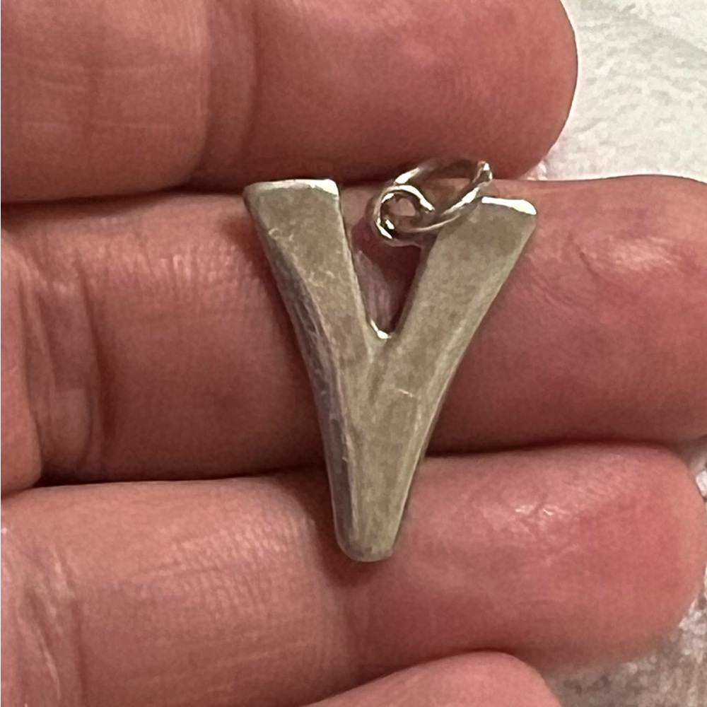 🆕 Sterling Silver “Y” Initial